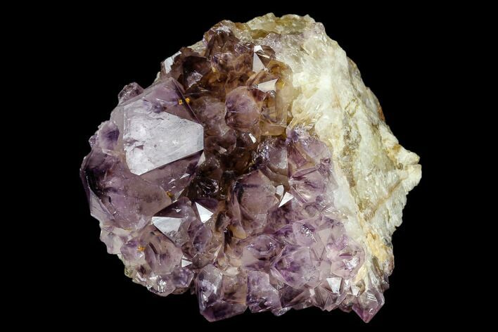 Wide, Amethyst Crystal Cluster - South Africa #115383